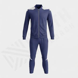 Conjunto Deportivo de Dos Piezas para Hombre, Ropa Deportiva para Entrenamiento al Aire Libre, Chándal de Fútbol, Logotipo Personalizado, Ropa Atlética para Gimnasio, Fitness, Correr - Product Image 1