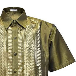 เสื้อไทยผู้ชาย Grapple Master จากโรงงานโดยตรง - ผ้าฝ้าย/ผ้าไหม/โพลีเอสเตอร์ บริการสกรีนโลโก้ตามสั่ง (OEM) คุณภาพสูง MOQ ต่ำ - Product Image 4