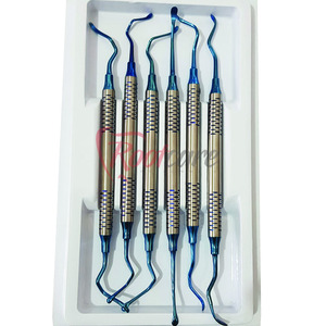 Venta caliente artículo implantes Dental Sinus Lift Set azul titanio Plasma recubierto implante cirugía dental conjunto instrumentos quirúrgicos - Product Image 5