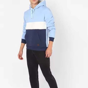 เสื้อฮู้ดสวมหัว OEM แบบสั่งทำลายปักโลโก้80% ผ้าฝ้าย20% โพลีเอสเตอร์320เทอร์รี่สำหรับฤดูหนาว - Product Image 3