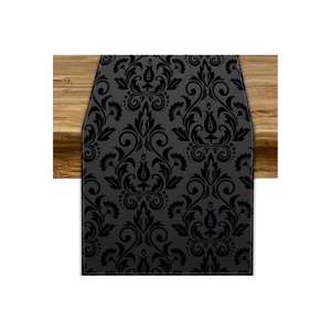 Nappes brodées personnalisées 100% pur coton Fournitures de mariage de qualité supérieure avec des techniques tissées de forme personnalisée - Product Image 2