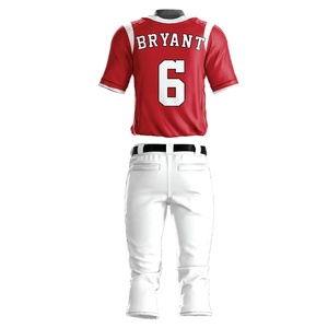 ชุดเครื่องแบบเบสบอลและซอฟต์บอลของผู้ชายชุดระบายอากาศได้ดีสไตล์ใหม่ - Product Image 3