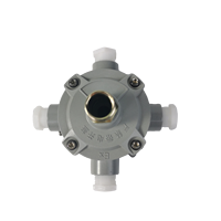 Boîte de jonction antidéflagrante de RoundCable de la zone 2 d'ATEX Zone1 pour le laboratoire dur d'emplacement
