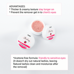 CharmLash corée 15ml dissolvant de conditionnement crème pour cils dissolvant de cils crème 15 g dissolvant de colle pour cils vente en gros de marque privée - Product Image 3