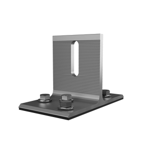 ตัวหนีบแผงโซลาร์เซลล์ Unirac SolarMount Butyl Deck Mount รุ่น Mill Finish Steel สำหรับหลังคาโรงรถ - Product Image 1