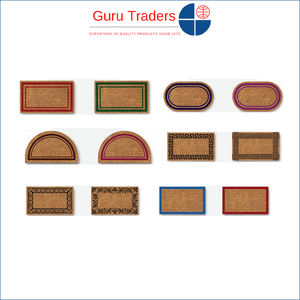 Tapetes de entrada para el hogar con estampado de fibra de coco 100% rectangulares hechos en la India: calidad duradera personalizada a precio competitivo para pedidos a granel - Product Image 2