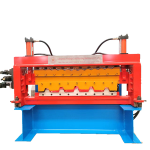 2021 neues Design Südafrika IBR Aluminium blech Doppels chicht walzform maschine - Product Image 1