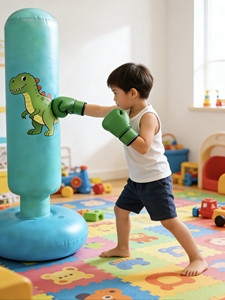 <span class=keywords><strong>Sacco</strong></span> <span class=keywords><strong>da</strong></span> <span class=keywords><strong>Boxe</strong></span> Pesante con Supporto per Allenamento e Rilascio dello Stress per Bambini, Riempibile con Acqua, in PVC con Logo Stampato - Product Image 2