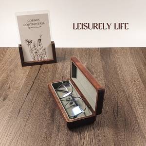 กล่องไม้ใส่แว่นกันแดดแบบสไลด์เปิด/กล่องไม้ใส่ตา - Product Image 2