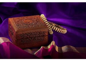 Eautiful-joyero de boda para novias, caja de joyería de boda - Product Image 4