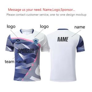 Usine En Gros Personnalisé À Séchage Rapide Blanc Unisexe Rouge Badminton Chemises Et Bas Respirant Premium Qualité Sublimation Tissu - Product Image 4