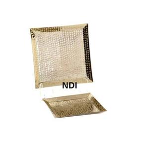 Bandeja de Servicio de Calidad Superior con Acabado Niquelado Brillante, Bandeja de Forma Personalizada para Restaurante, Hotel, Cocina, Servicio de Catering - Product Image 4