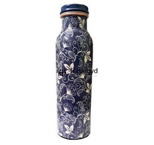 Bouteille de bien-être de luxe en cuivre verres en plastique de qualité supérieure pour les routines de vie naturelles fabriquées à la main avec soin par Tradebyd - Product Image 2