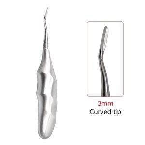 ชุดลิฟต์ทันตกรรมอุปกรณ์ผ่าตัดแบบโค้งสแตนเลสสำหรับถอนฟันลิฟต์ทำฟันดีไซน์ใหม่ - Product Image 6