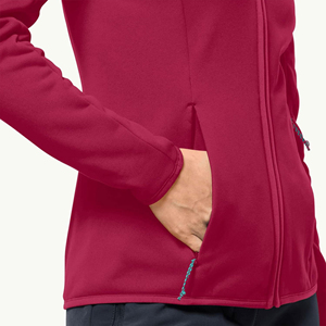 Veste Softshell pour femmes pour la randonnée et les sports de plein air Design élégant et élégant Imperméable Respirant Coquille en nylon finie - Product Image 5