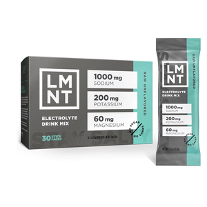 LMNT Électrolytes sans sucre - Sel brut non aromatisé |   Mélange pour Boisson |   30 unités - Product Image 1