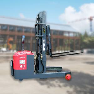 Cavalier électrique, petit, semi-électrique, empileur de palettes, chariot élévateur, empileur automatique - Product Image 1