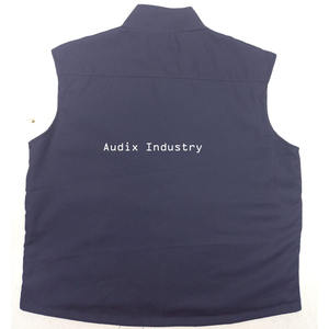 Gilet coupe-vent réversible et imperméable doublé de flanelle pour hommes, décontracté, Western, 100% coton, vêtements d'extérieur - Product Image 3