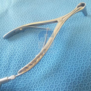 Killian Nasal Speculum 14CM Stainless Steel <b>Fiber</b> <b>Optic</b> <b>Light</b> for Medical Use High Quality Reusable - Product Image 3