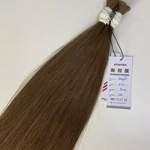 Prix de gros en vrac Extensions de cheveux Cheveux du donneur Double noyade 100 grammes Couleurs claires 20 pouces - Product Image 1