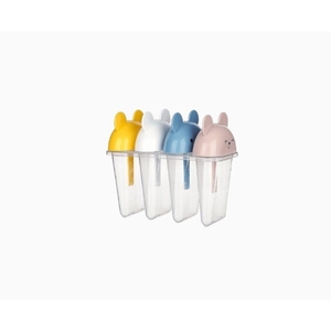 แม่พิมพ์ไอศกรีมแบบ 4 ชิ้น ปลอดสาร BPA ใช้ซ้ำได้ พร้อมไม้เสียบ ทำไอศกรีมเองได้ สำหรับเด็กและผู้ใหญ่ - Product Image 1