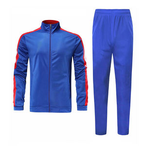 Survêtements pour hommes en nylon et polyester léger et imperméable à l'eau de couleur personnalisée Ensemble de survêtement coupe-vent en nylon au design unique - Product Image 1