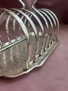 Belle tranche de pain grillé vintage support pour petit-déjeuner morceaux de pain accessoires de cuisine rangement à domicile et organisation porte-pain grillé - Product Image 5