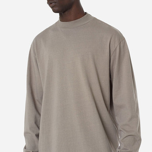 2024 hommes meilleure vente sur mesure de haute qualité 100% coton Hip Hop écologique 220g longueur régulière T-shirts à manches courtes - Product Image 3