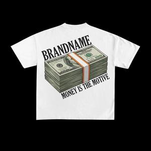 เสื้อยืดคอกลมทรงหลวมพิมพ์ลายกราฟิกสำหรับผู้ชาย คุณภาพพรีเมียม ขายส่ง ผลิตโดยผู้ผลิตมืออาชีพ - Product Image 1