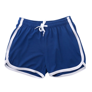 Pantalones cortos de entrenamiento de secado rápido ajustados para hombre, nuevo estilo, Color azul sólido para correr, culturismo, ropa elegante - Product Image 1