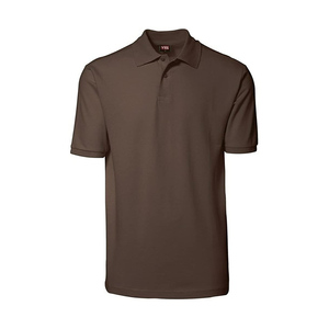 Custom Men's Jersey Polo Shirt with Short Sleeve Cut and <b>Sew</b> Panel in Multiple Solid Colors Custom Design and Logo - Product Image 3