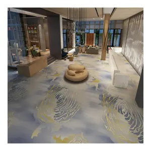 יצרני שטיחים בסין שטיח רחב ערימה חתוכה ערימת חדר מלון שטיח מודפס מקיר לקיר