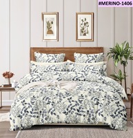 Drap de lit double king size confortable 130 GSM, tissu doux et lisse, qualité supérieure, durable, imprimé sur mesure, écologique