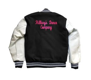 MOQ bajo Parche de chenilla personalizado de alta calidad OEM Fabricante de chaqueta universitaria personalizada con logotipos bordados - Product Image 2