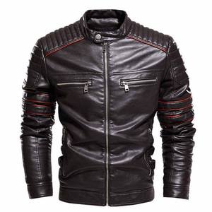 2025 nueva marca de chaqueta de cuero genuino 100% para hombre, estilo de trabajo largo elegante, gran oferta, chaqueta de invierno a bajo precio, chaquetas de cuero - Product Image 4