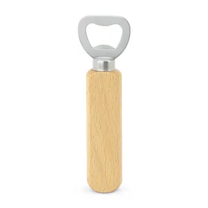 Apribottiglie Personalizzato in Acciaio e Legno Dodoma - Gadget Unici e Personalizzabili - Product Image 2