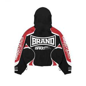 Conjunto Deportivo Personalizado con Sudadera con Cremallera Reflectante de 3m y Pantalones Deportivos de Nailon, Chaqueta Cortavientos Ligera - Product Image 5