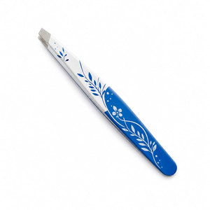 SHEARS BEAUTY แหนบคีบคิ้วแบบแม่นยำ-สแตนเลสสตีล ใช้ซ้ำได้ ทนทาน ปลายเฉียง ดีไซน์โค้งและปลายแหลม สไตล์ทันสมัย - Product Image 3