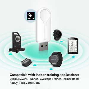 Adaptateur CYCPLUS <span class=keywords><strong>USB</strong></span> <span class=keywords><strong>ANT</strong></span> + <span class=keywords><strong>STICK</strong></span> pour la mise à niveau de l'entraîneur de vélo - Product Image 4