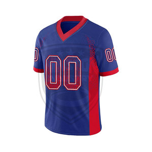 Maillots de football américain imprimés personnalisés vêtements de sport personnalisés maillots de football américain personnalisés - Product Image 5