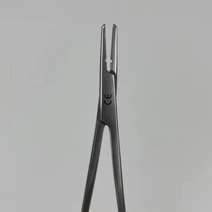 Instrumento médico de alta calidad Mayo Hegar soporte de aguja desechable de un solo uso de acero inoxidable soporte de aguja pinzas de sutura - Product Image 5