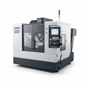 Centre d'usinage CNC à 5 axes professionnel Brother SPEEDIO M300X2, broche unique BT30, fraisage vertical, tournage, équipement de précision - Product Image 6