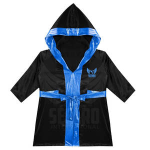 New Arrival Private Label <b>Boxing</b> <b>Robes</b> Made In Polyester <b>Boxing</b> <b>Robes</b> Adult Size <b>Boxing</b> <b>Robes</b> - Product Image 3