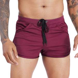 Pantalones cortos de tela de alta calidad para hombre, pantalones cortos de malla transpirable para correr, gimnasio, Fitness, ropa de playa - Product Image 3