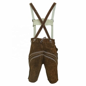 Lederhosen traditionnels pour hommes, vente en gros, Lederhosen Trachten Oktoberfest, Lederhose bavaroise courte - Product Image 5