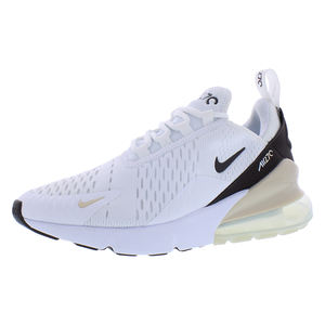 Chaussures Nike Air Max 270 pour femmes Couleur : Blanc/Marron velours/Sanddrift 100% authentiques - Product Image 1