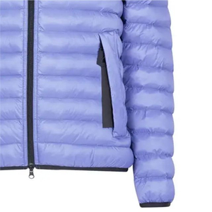 Custom New Design Winter Puffer <b>Jacket</b> Unisex <b>Mandarin</b> <b>Collar</b> Hooded Windproof Casual Outwear High Quality Canvas Padded OEM - Product Image 5