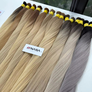 ราคาโรงงาน ผมเวียดนามแท้จากฮานอย เกรดผมยาว คิวติเคิลเต็ม 100% ผมมนุษย์แท้ทุกสี - Product Image 1