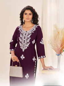 Tissu : 14 kg de rayonne avec travail   Travail de qualité supérieure   Travail de qualité supérieure   Longueur du haut 40   Longueur du pantalon 38 - Product Image 2