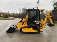 Chargeuse-pelleteuse compacte d'occasion JCB 3CX/4CX/1CX/1CXT à moteur diesel 75KW, haute puissance de creusement pour la construction agricole